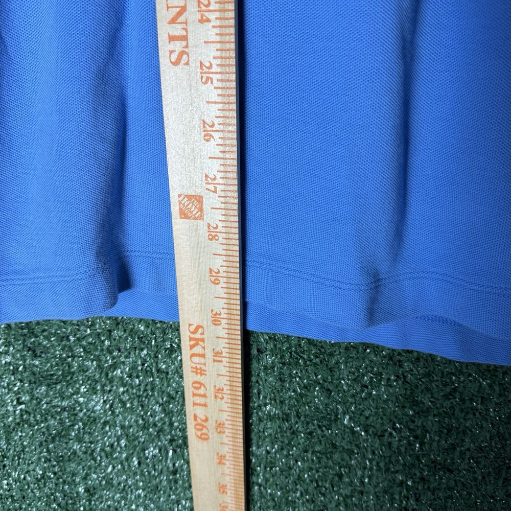 Mens Patagonia Polo Shirt Short Sleeve Size XL Solid Light Blue Gorpcore Cotton - Picture 6 of 7
